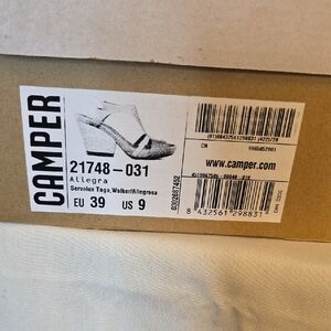 Camper Cream Sandals Elegant Comfortable Footwear